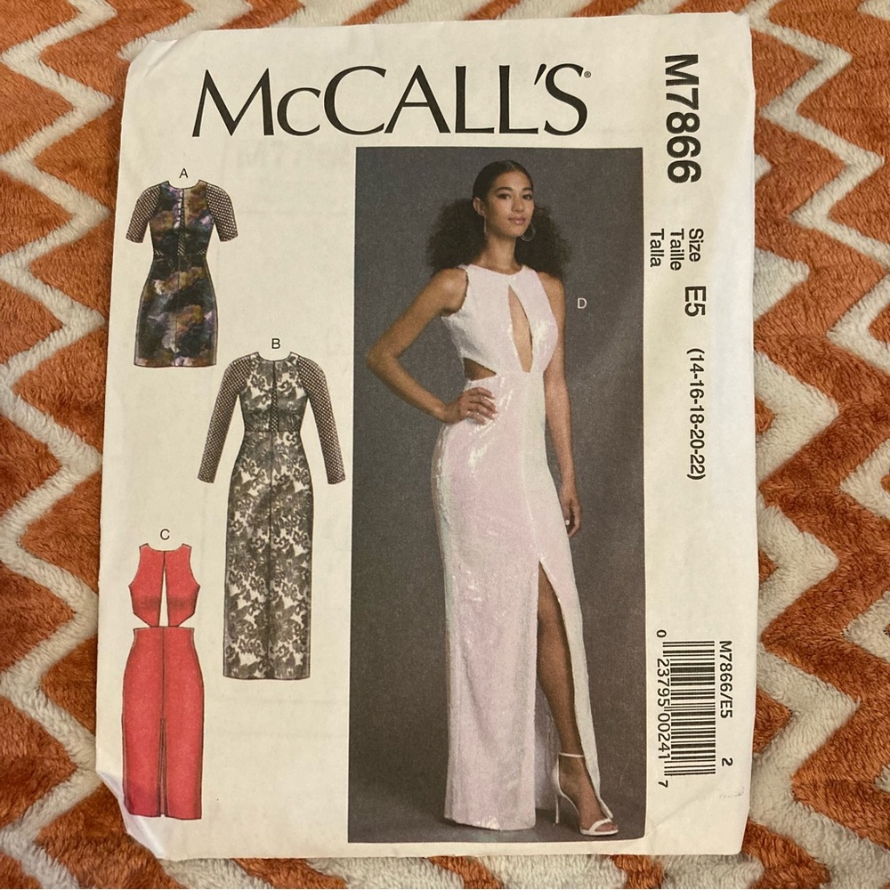 McCall’s Sewing Pattern 7866